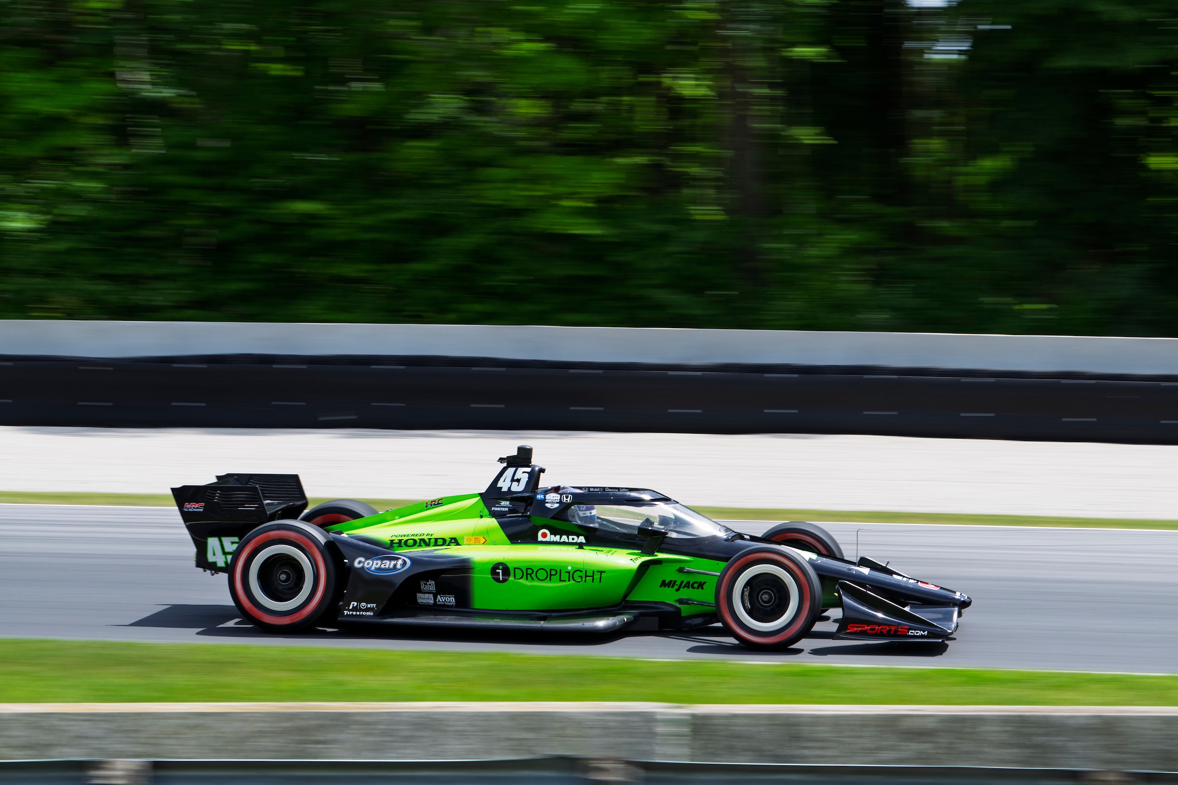 Louis Comber Racing 2025 Rookie Louis Foster leads Honda 1-2-3 in Road America qualifying ...