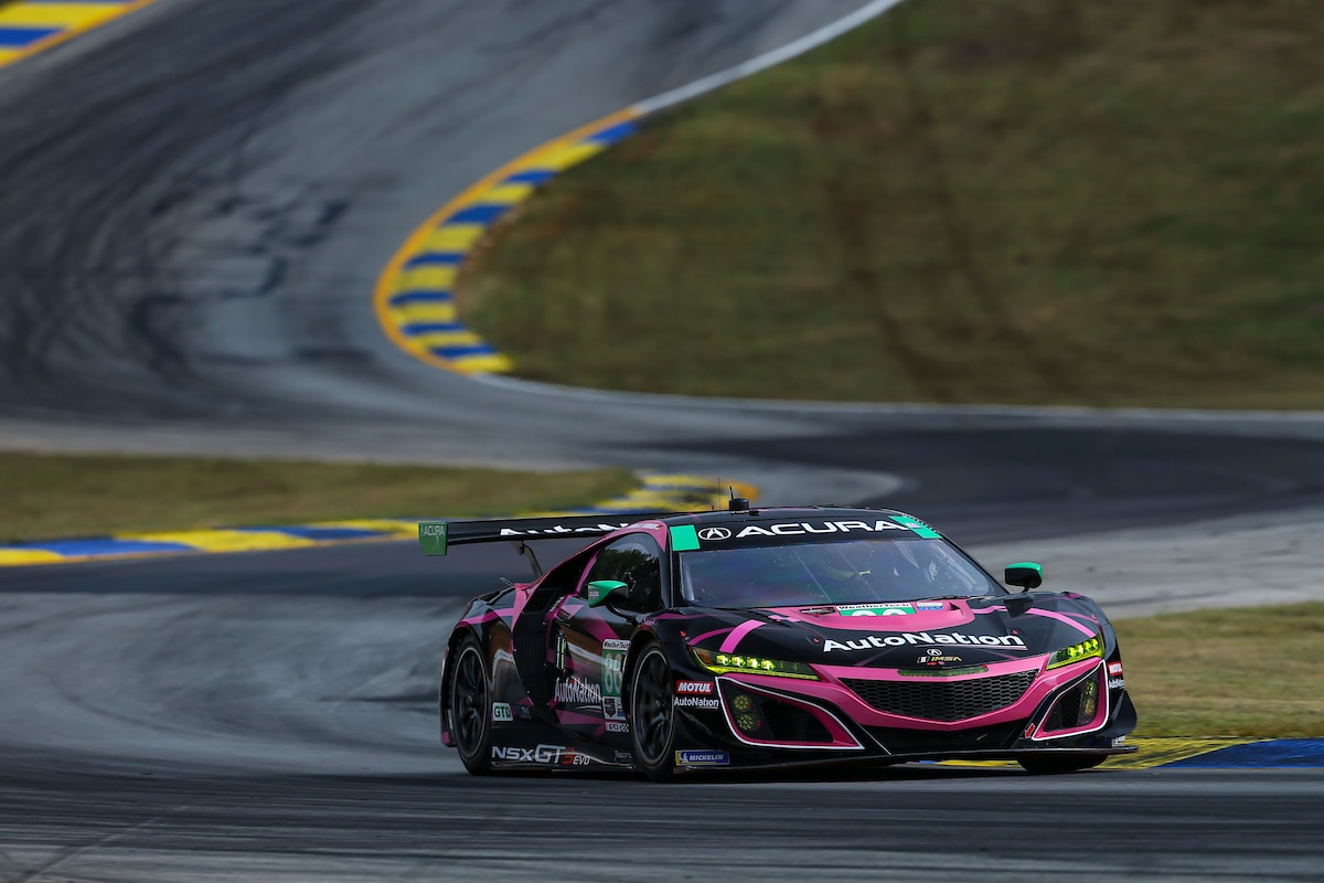 2019 Acura IMSA Petit Road Atlanta Meyer Shank NSX GT3 86
