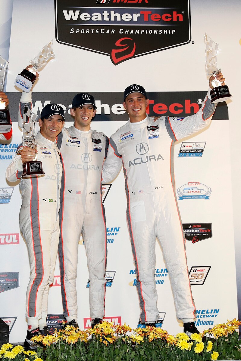 2019 Acura IMSA Petit Road Atlanta Team Penske ARX-05 Podium