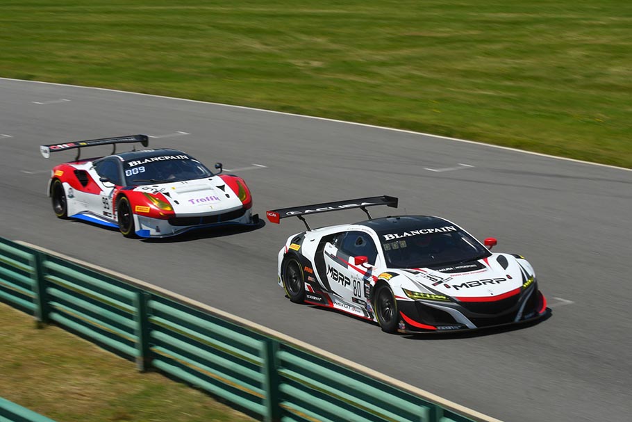 Acura NSX GT3 Evo Teams Earn Pro Am Wins In Virginia Honda Racing