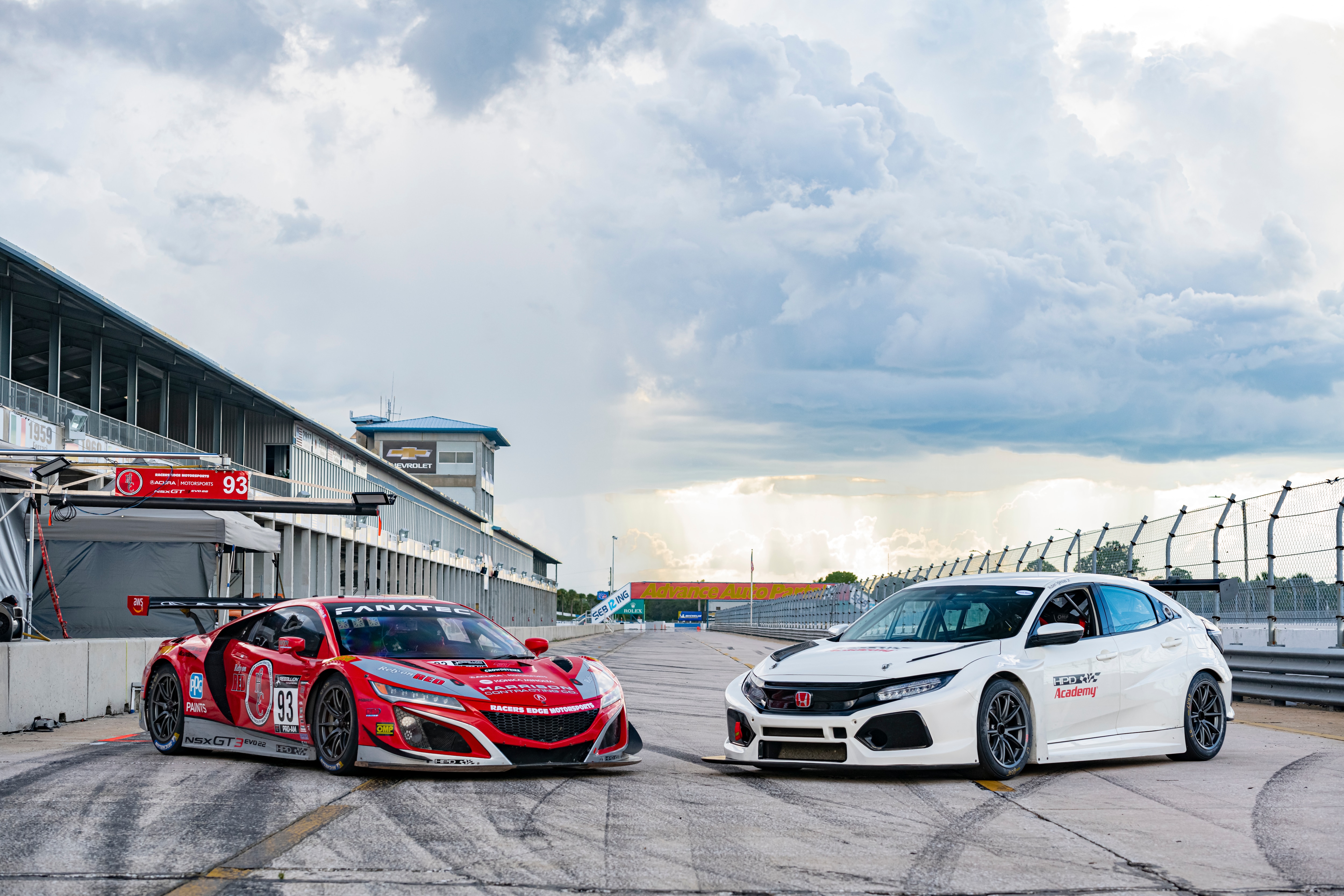 2022 HPD Academy cars