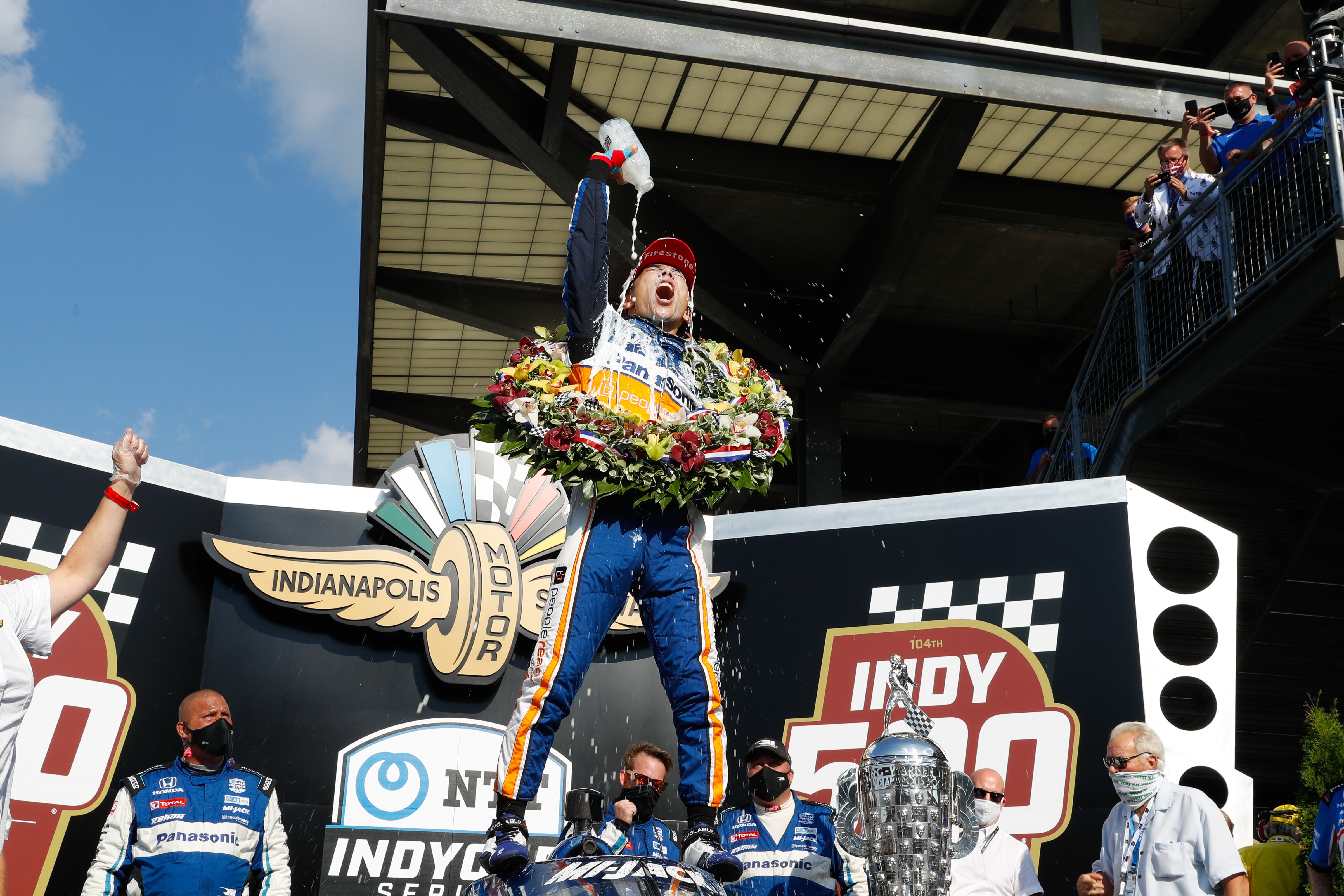 2020 Indy500 Win Honda Sato 6